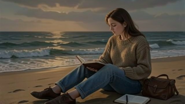 The Study Schedule from "Along for the Ride". The Study Schedule Planning ahead Auden brings textbooks to the beach and studies during a summer when she has little else planned.