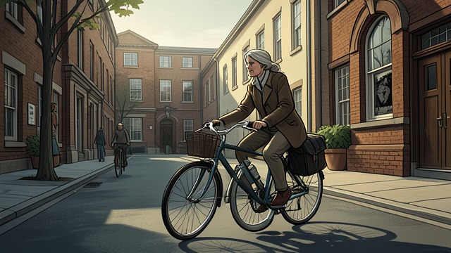 A Broader Education from "Along for the Ride". A Broader Education New forms of competence At college, Auden rides her bicycle across campus and shares a room with Maggie.