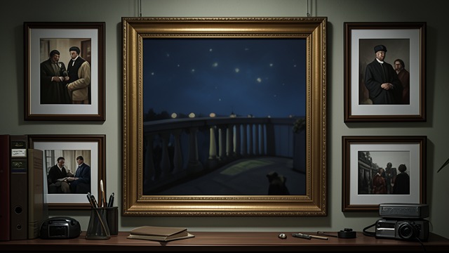 An Empty Frame for Later from "Along for the Ride". An Empty Frame for Later No single defining image Auden considers photographs from the prom, her friends, and her family, but leaves Hollis's frame empty.