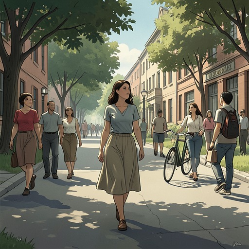 Auden's Summer of Relearning from "Along for the Ride". This flow traces Auden's move from academic isolation toward a fuller life built through relationships, unfamiliar experiences, and choices of her own.