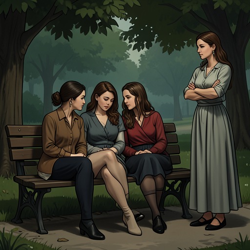 The Girls' Circle from "Along for the Ride". This flow follows the ways Colby's young women support, challenge, and make space for one another despite their different interests and expectations.