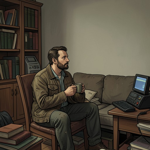 Eli's Grief and Survivor Guilt from "Along for the Ride". This flow traces the lingering effects of Abe's death on Eli and the slow movement from guilt and isolation toward renewed participation in life.