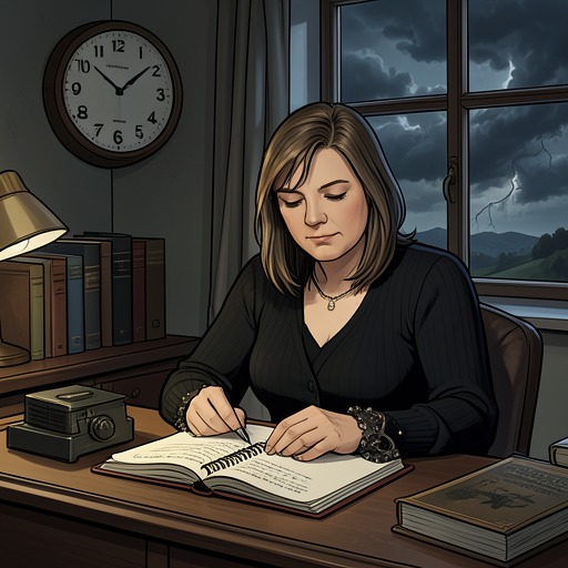 Trying, Failing, and Continuing from "Along for the Ride". This flow traces the contrast between Auden's perfectionism and the imperfect effort that lets her learn new skills and relationships.