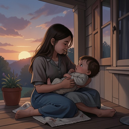 Auden and Thisbe's Quiet Bond from "Along for the Ride". This flow traces Auden's unexpected connection with her baby sister, built through care, observation, and hopes for the life ahead.