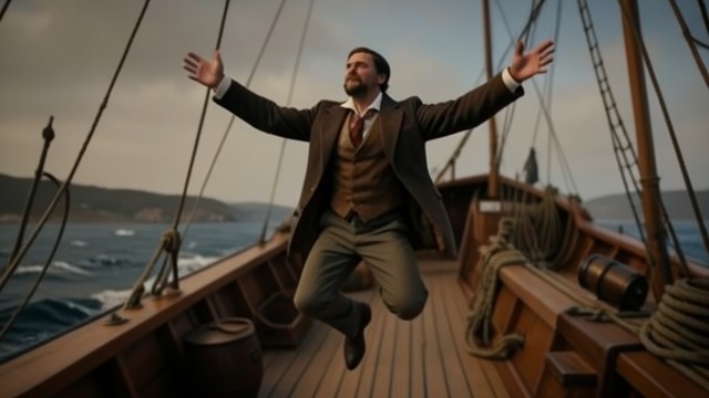 Joy at the Ship’s Arrival from "The Prophet". Joy at the Ship’s Arrival A Long-Awaited Sight Almustafa sees the ship that will carry him back to his birthplace and feels his heart open.