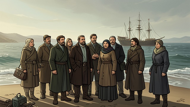 The City Gives Way to the Sea from "The Prophet". The City Gives Way to the Sea A Journey Beyond the Walls Almustafa and the sailors leave the city behind and move eastward.