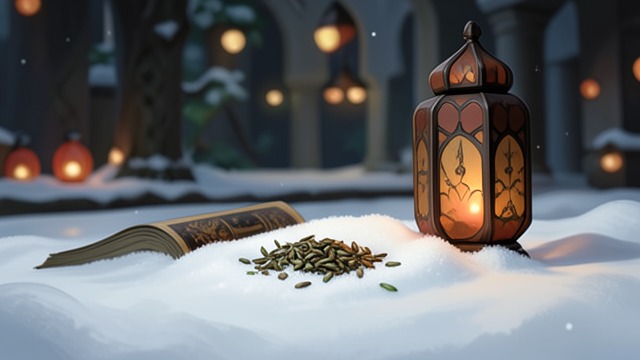 Seeds beneath Snow from "The Prophet". Seeds beneath Snow Spring Concealed in Winter Almustafa compares the heart’s dream of what lies beyond to seeds dreaming beneath the snow.
