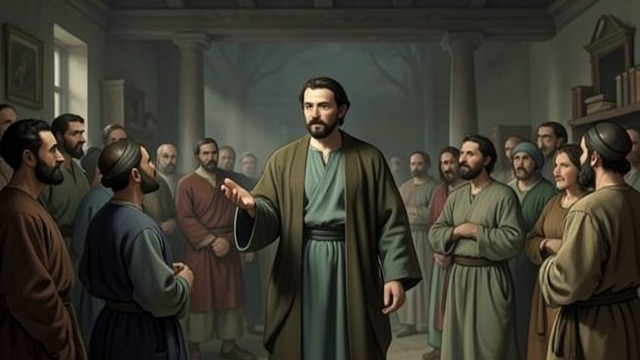 The Teacher Answers from "The Prophet". The Teacher Answers A Public Calling Almitra asks Almustafa to speak, and residents bring questions about the relationships and choices that shape their lives.