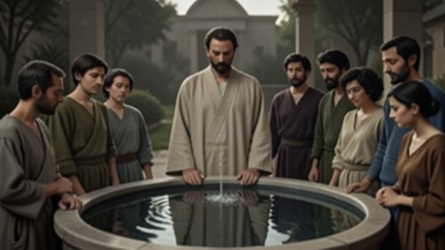 The People Give Him Thirst from "The Prophet". The People Give Him Thirst A Gift Received Almustafa says the residents have given him a deeper thirsting after life.