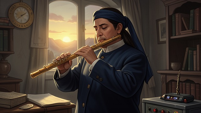 The Hours Become Music from "The Prophet". The Hours Become Music The Worker as Instrument Almustafa compares the worker to a flute through whose heart the whispering of hours turns to music.