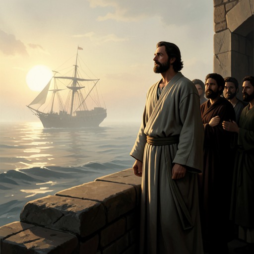 The Ship and the Unfinished Departure from "The Prophet". This flow traces Almustafa’s long-awaited return from its first sighting through the teachings and final sailing that make departure an act of fulfillment…