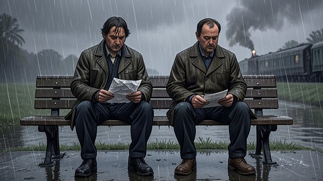 A Chance Encounter from "The Humans". Winston Churchill’s Perspective A conversation on a bench The narrator meets Winston Churchill, a homeless man living with pain and loss.