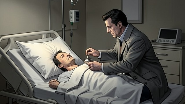 First Doubt from "The Humans". Orders Meet Consequence The human scene Daniel Russell dies despite his wife’s desperate care.
