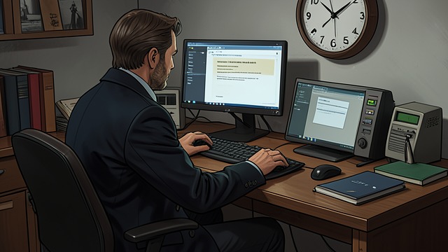 The Office File Deleted from "The Humans". Destruction at the Source Reading the result Disguised as Andrew Martin, the operative opens Zeta and verifies that the proof is real.