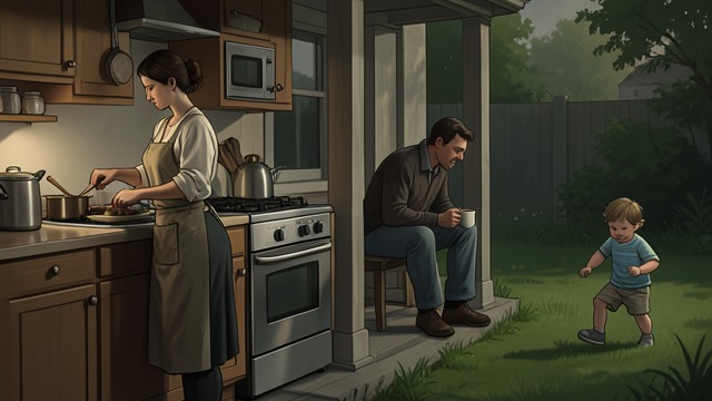 Care in Small Acts from "The Humans". Domestic Attachment Shared routines Isobel Martin makes food, asks after the narrator, and attends to the house.