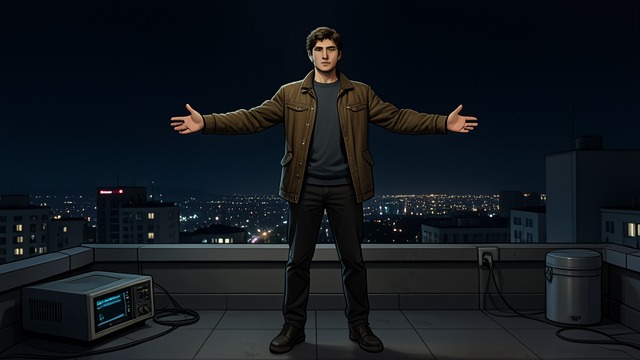The Rooftop Attempt from "The Humans". A Life at Risk Preparation After bullying and family strain, Gulliver Martin takes Diazepam and climbs onto the roof. He appears ready to let himself fall.