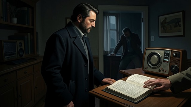 Defending the Household from "The Humans". A Shared Fight The replacement’s attack The replacement tries to force Gulliver Martin to kill himself.
