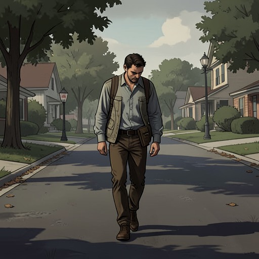 The Narrator’s Return to the Martin Family from "The Humans". This thread traces the narrator’s departure after the family rupture and his gradual decision to seek connection again.