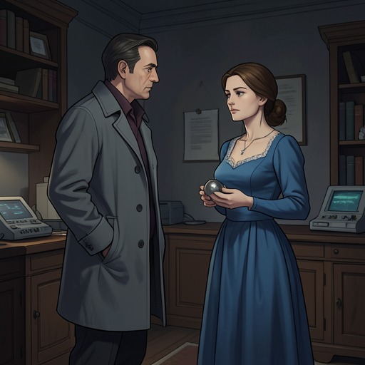 The Relationship with Isobel Martin from "The Humans". This thread follows the operative’s growing love for Isobel Martin, its betrayal, and the unresolved possibility of reunion.