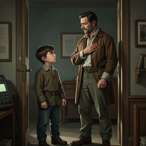 A Father and Son Reimagined from "The Humans". This thread traces the alien narrator’s effort to understand Gulliver Martin, from suspicion and danger to protection and a fragile bond.