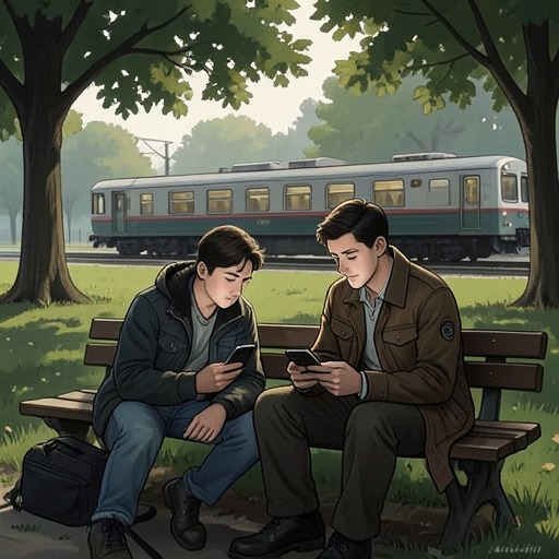 Ari’s Friendship and Loss from "The Humans". This thread follows the narrator’s unexpected friendship with Ari, his failed attempt to share the truth, and the devastating cost of surveillance.
