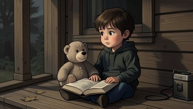 Children Keep the Grandmother Alive from "También esto pasará". Children Keep the Grandmother Alive A child's account Nicolás explains that his grandmother is in heaven playing cards with a snow ape.