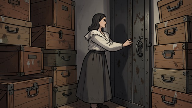 The Unopened Boxes from "También esto pasará". The Unopened Boxes Sorting an inheritance Blanca's entrance is crowded with boxes from her own earlier move and with belongings from her mother's home.