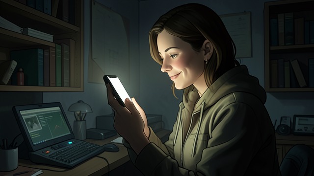 A Message Restarts Desire from "También esto pasará". A Message Restarts Desire Hope by phone A message from Santi abruptly changes Blanca's mood.