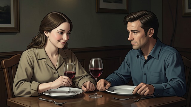 A Date Amid Mourning from "También esto pasará". A Date Amid Mourning Seeking contact Blanca and Santi meet for drinks and food, touching and joking as if their affair could set grief aside.