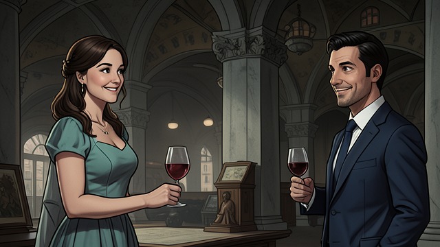 A Witness to Flirtation from "También esto pasará". A Witness to Flirtation A knowing friend Sofía notices Blanca's posture and sees that she is flirting with the handsome stranger.