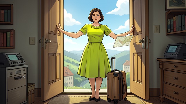 A Cheerful Invitation from "También esto pasará". A Cheerful Invitation An enthusiastic response When Blanca announces her plan to escape to Cadaqués, Sofía applauds and treats the trip as an adventure.