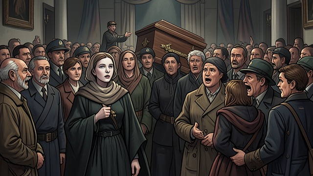 The Funeral Shock from "También esto pasará". The Funeral Shock A life overturned Blanca arrives at the funeral exhausted, overheated, and unable to reconcile her mother's death with the ordinary summer…