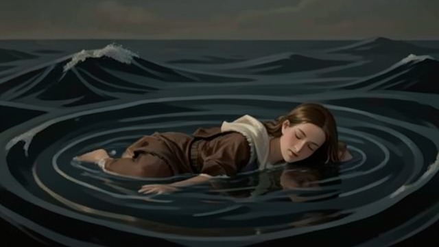 The Sea as Another Lover from "También esto pasará". The Sea as Another Lover A cold immersion Blanca descends slowly into the water, first resisting its cold and then allowing it to support and dissolve her.