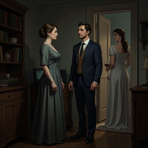 Elisa and Damián's Romance from "También esto pasará". Elisa's attraction to Damián deepens into a protective, demanding attachment that becomes vulnerable when Blanca's casual intimacy is misread.