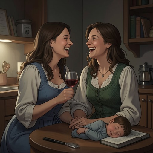 Blanca and Sofía's Friendship from "También esto pasará". Sofía's buoyant loyalty gives Blanca companionship and humor, while their friendship allows desire and grief to be spoken without solemnity.