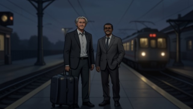 The Farewell Journey from "Rosemary's Baby". A Joint Departure Europe Announced Roman and Minnie explain that they are leaving for Europe, with Roman’s alleged poor health giving urgency to the trip.