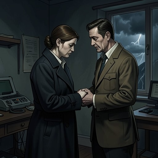 Rosemary and Andrew from "Rosemary's Baby". This flow traces Rosemary’s bond with Andrew from anticipation and protection to bereavement, recovery, and a deliberate decision to care for him.