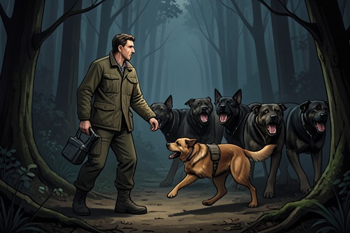 Wolfhound attack on Frenchman Mountain from "East of the Mountains". The wolfhound attack on Frenchman Mountain is a turning point in Ben Givens’s journey: a rescue that forces him to use lethal violence is followed by the…