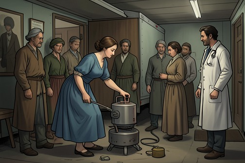 Doris Perez's difficult labor and the baby's birth from "East of the Mountains". Doris's difficult labor and the birth of her daughter become a test of Ben's medical identity at the Wolfhound Orchard: decades after his obstetrics training…