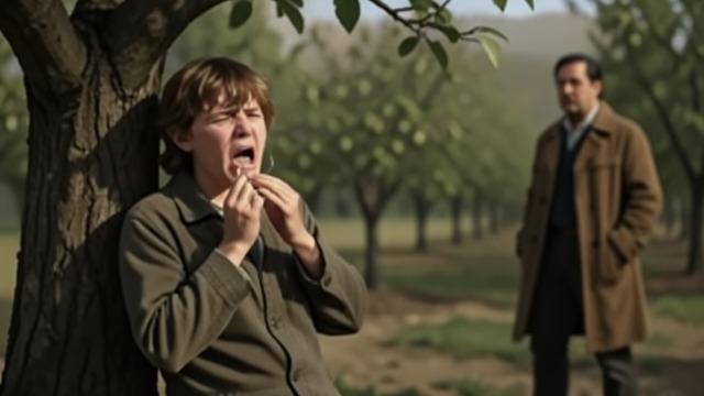 The Sick Passenger from "East of the Mountains". The Sick Passenger An alarming cough Ben notices a young orchard worker coughing persistently and looking feverish.
