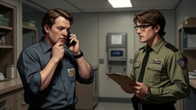 Calling Emergency Services from "East of the Mountains". Calling Emergency Services Ben takes responsibility Ben calls for an ambulance and identifies himself as a physician.