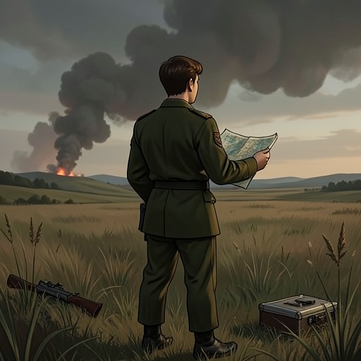 The Life of Aidan from "East of the Mountains". Aidan's closeness with Ben, departure for war, and death leave a lasting absence in his brother's life.