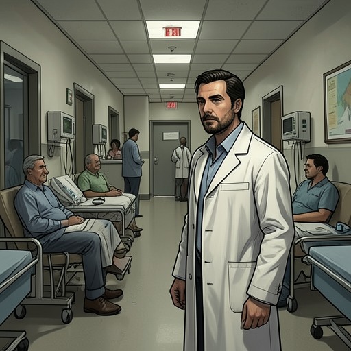 Ben's Medical Calling from "East of the Mountains". Ben's identity as a physician reawakens through acts of practical care after retirement and a terminal diagnosis.