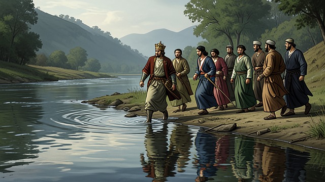 Rama’s Great Departure from "Ramayana". Rama’s Great Departure A kingdom follows its king Ráma prepares to leave earthly rule, and Bharat and Śatrughna choose to accompany him.