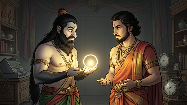 The Report and the Jewel from "Ramayana". The Report and the Jewel A pledge carried home Hanumán brings back Sítá’s jewel and recounts her words to Ráma.