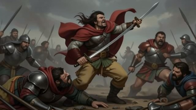 The Last Champions Fall from "Ramayana". The Last Champions Fall A dwindling defense Kumbhakarṇa and other leading Rákshas warriors fight and die in succession.