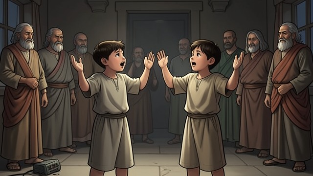 The Epic’s First Singers from "Ramayana". The Epic’s First Singers Training the twins Válmíki teaches Kuśa and Lava the poem, its music, and its changing emotional registers.