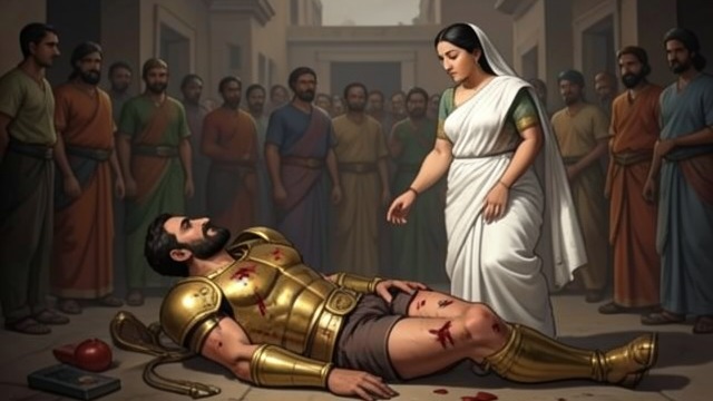 The King’s Fall from "Ramayana". The King’s Fall Warnings rejected Vibhíshaṇ and Malyaván urge Rávaṇ to return Sítá and avert disaster.