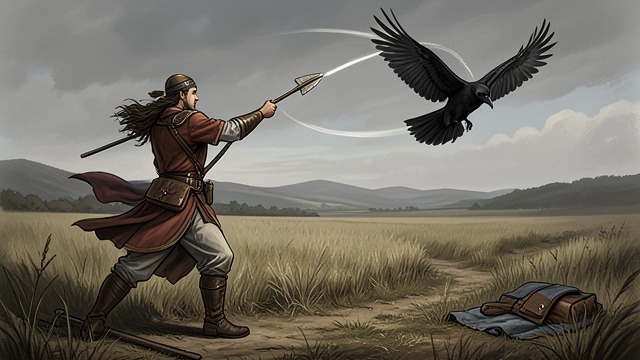 The Divine Arrow from "Ramayana". The Divine Arrow Protection with restraint Ráma launches a powerful arrow after the crow continues its assault.
