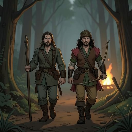 The Brothers’ Shared Duty from "Ramayana". This thread traces the contrasting ways Ráma and Lakshmaṇ express loyalty, from joint exile to the final struggle against Rávaṇ.